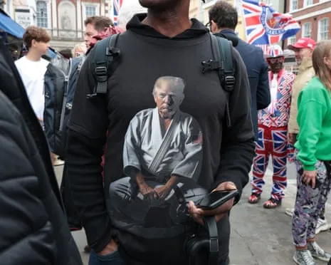 Superfans Converge in the Historic Town to Energize the President’s Spectacle of Little Substance