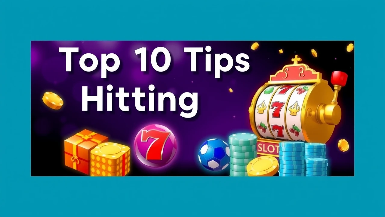 Top 10 Tips for Hitting the Jackpot in Online Casino Slots