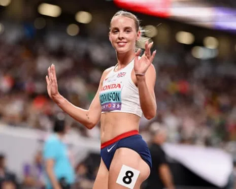 Keely Hodgkinson Escapes Boredom to Lift British Spirits in Tokyo